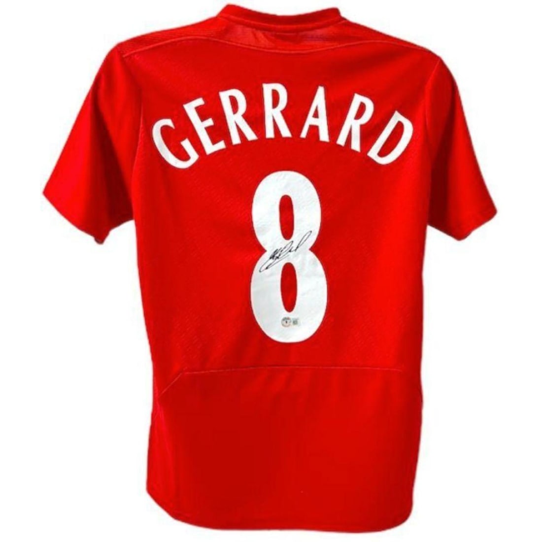Steven Gerrard Signed Liverpool Champions League Final Jersey (Beckett) (1 of 2)