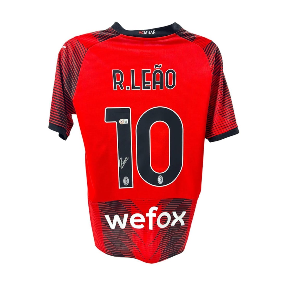 Rafael Leao Signed AC Milan Home Jersey (Beckett) (1 of 1)