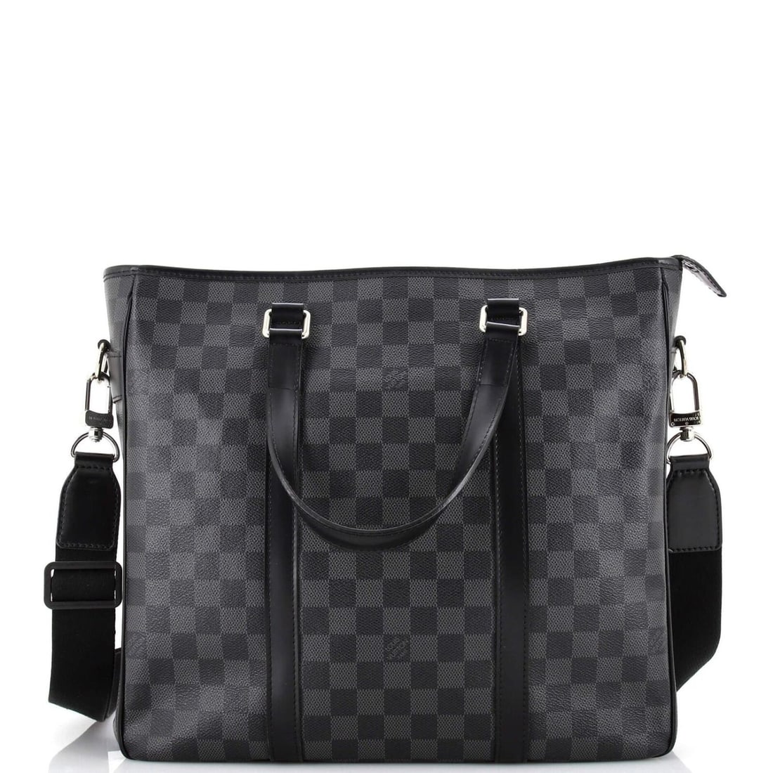 Louis Vuitton Tadao Handbag Damier Graphite PM Black (1 of 5)