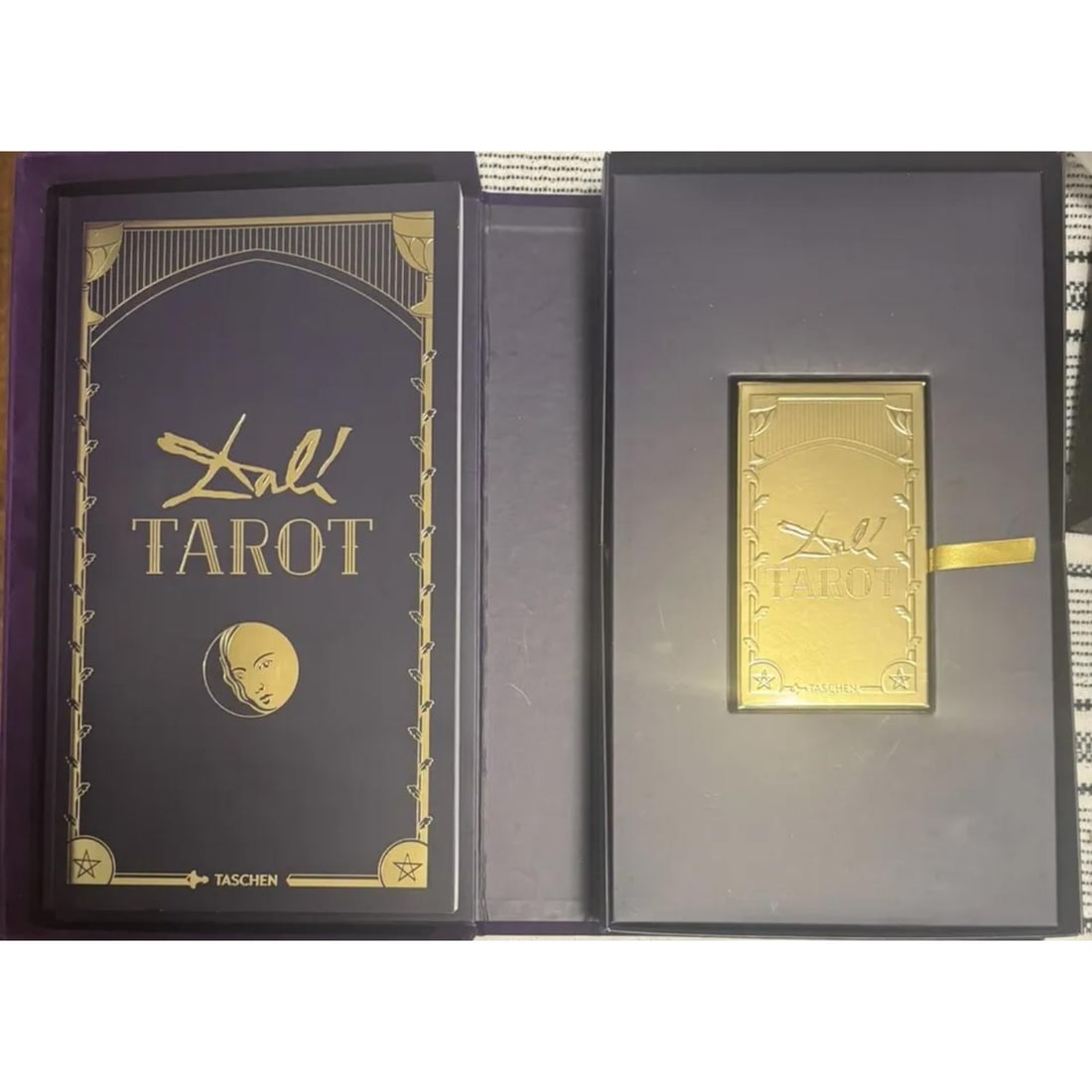 Salvador Dali Tarot Cards w/Book~ Limited Gold Edition Set (1 of 5)