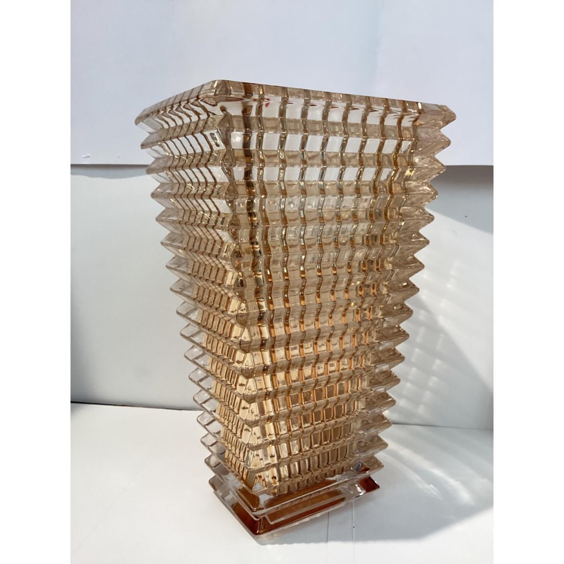 Baccarat style vase H10: Baccarat style vase H10”
