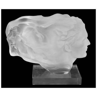 Frederick Hart Signed Original Reverie Figurative Full Round Acrylic Sculpture: Frederick Hart Signed Original Reverie Figurative Full Round Acrylic Sculpture . measuring approximately 14 ½” x 17”