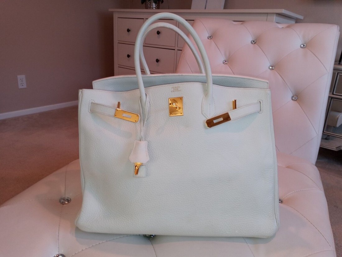 Authentic Hermes Togo Birkin 40 (1 of 3)