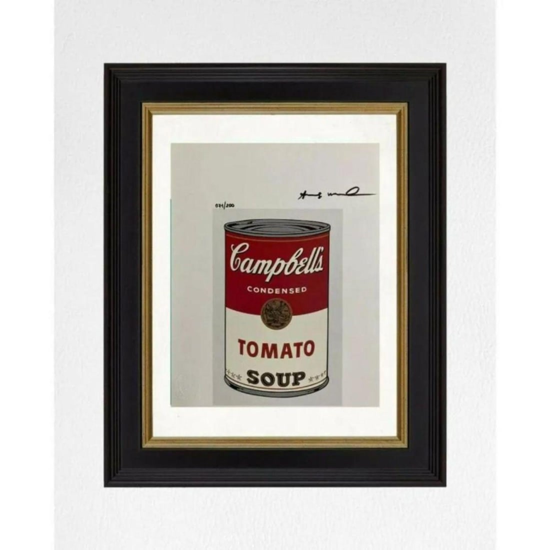 Andy Warhol 1986 Original Print, Hand Signed With Certificate Of Authenticity (1 of 1)