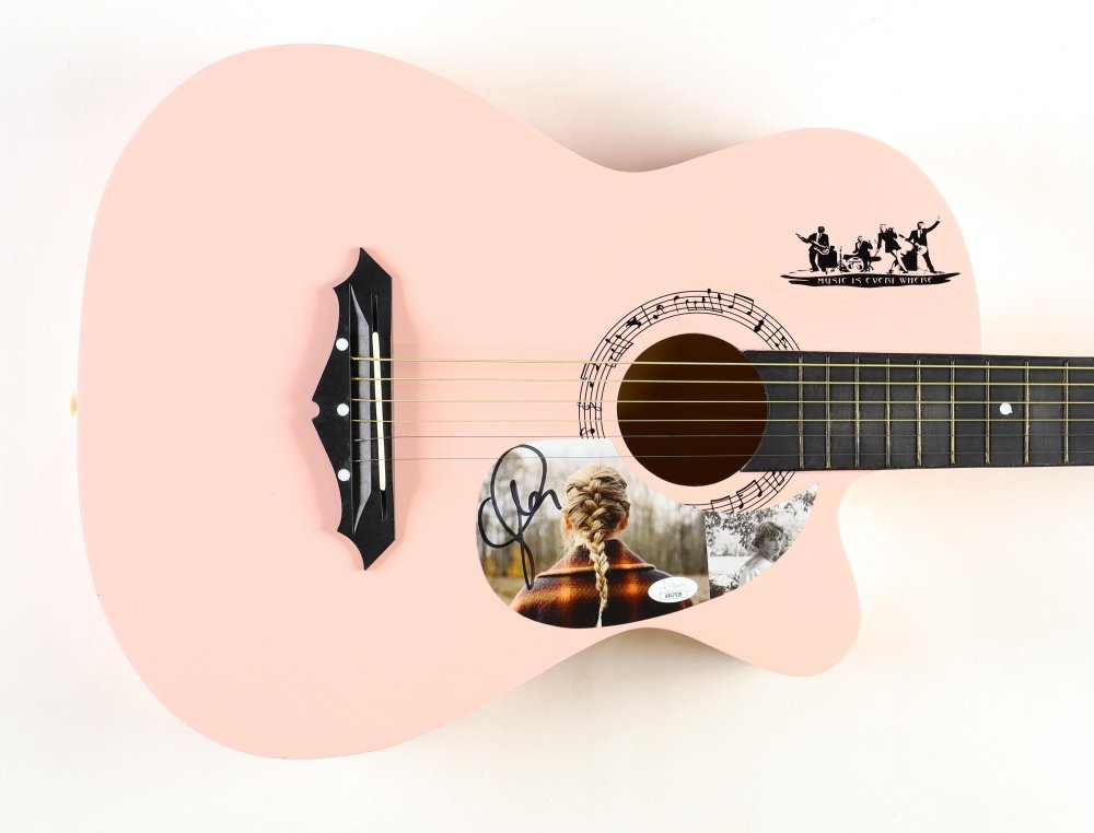 Taylor Swift Signed 38" Acoustic Guitar (JSA) (1 of 1)