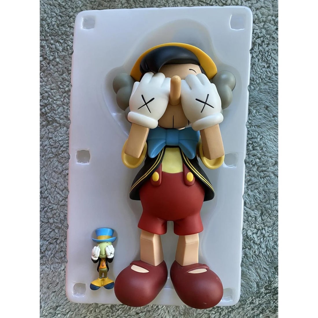 KAWS Pinocchio & Jiminy Cricket Vinyl Figure (1 of 2)