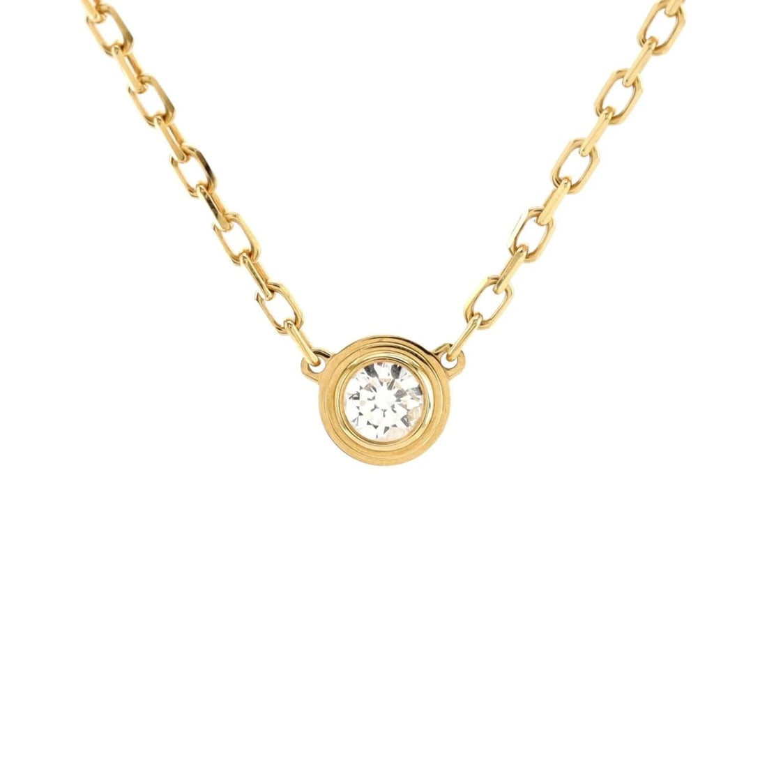 Cartier Cartier D'Amour Pendant Necklace 18K Yellow Gold and Diamond Small (1 of 4)