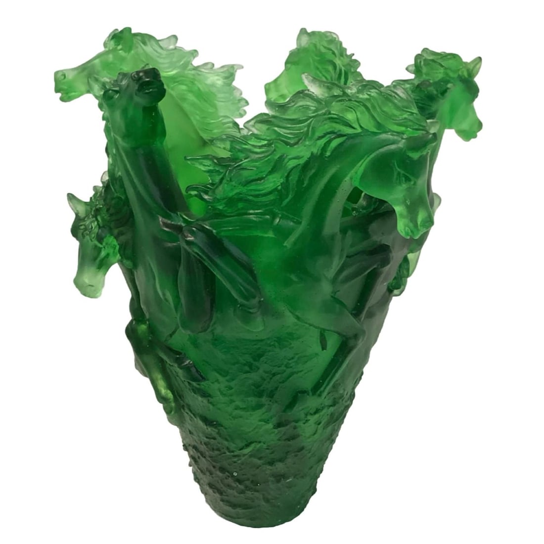 Nancy Daum style Horse vase H9 (1 of 1)