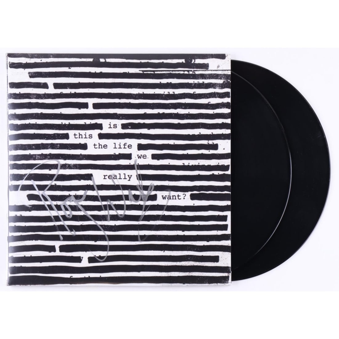 Roger Waters Signed Pink Floyd "Is This The Life We Really Want?" Vinyl Record Album (Beckett) (1 of 3)