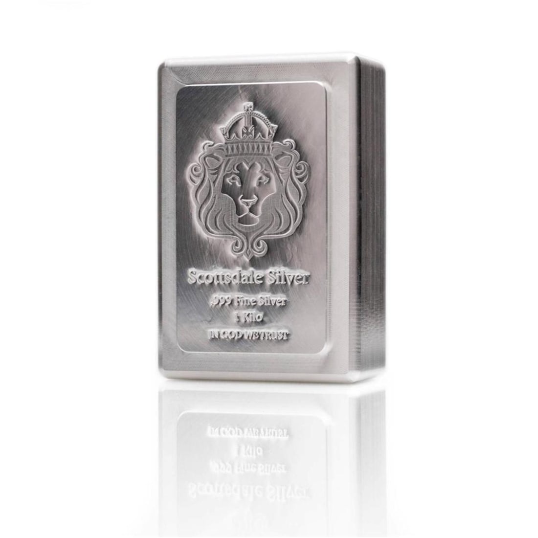 1 KILO Scottsdale STACKER Silver Bar .999 Silver Bullion (1 of 1)