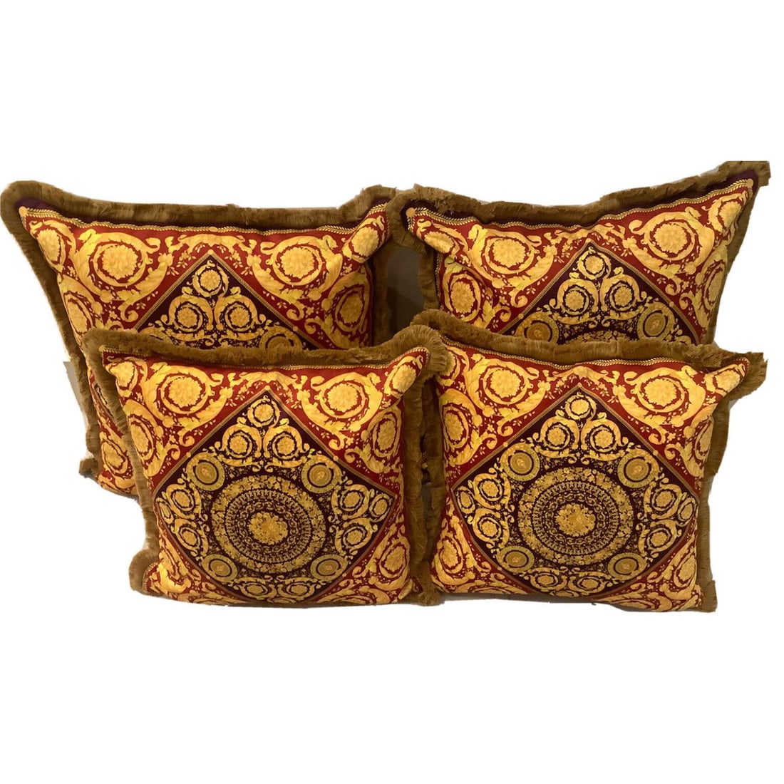 SET OF 4~ ATELIER VERSACE CUSTOM MADE PILLOWS (1 of 1)