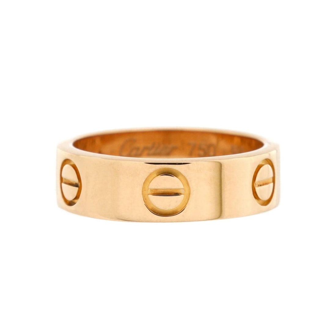 Cartier 18k Rose Gold Band RIng (1 of 3)
