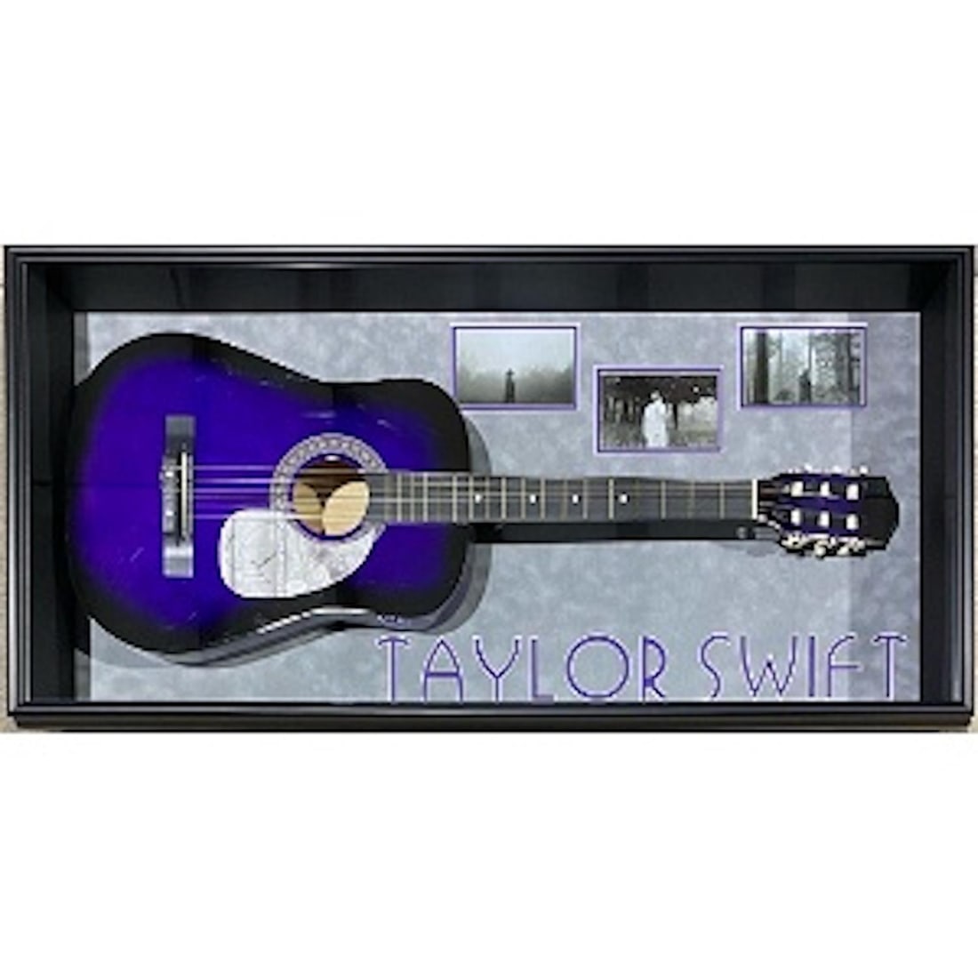 Taylor Swift Signed & Custom Framed Acoustic Guitar (JSA COA) (1 of 1)