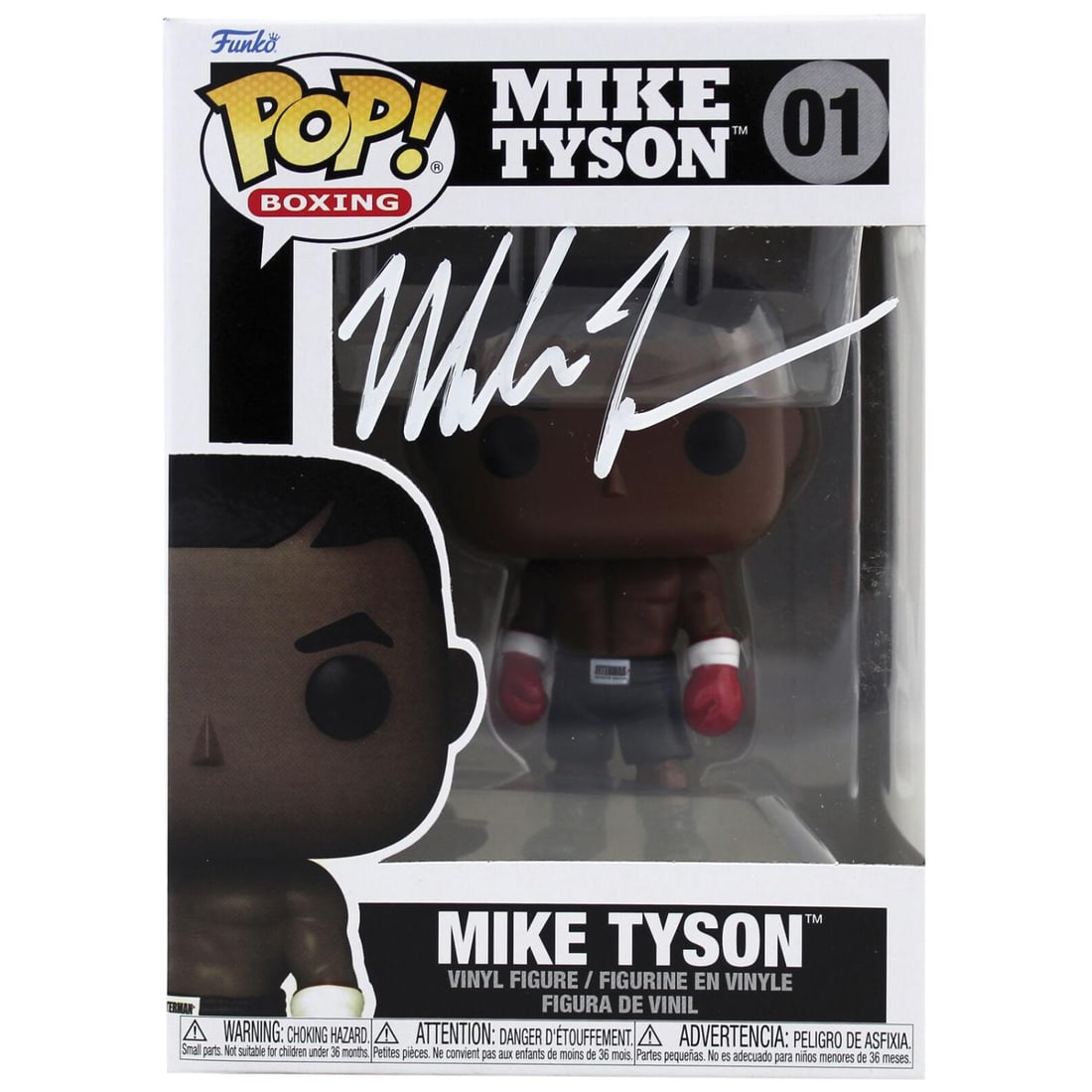 Mike Tyson Signed Funko Pop (Beckett COA) (1 of 1)