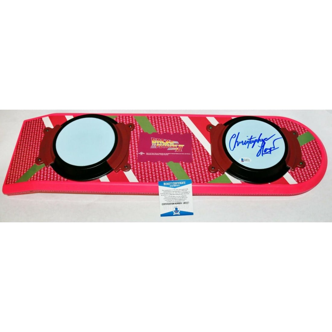 Christopher Lloyd Back To The Future 2 Signed Hover-board Beckett Authentic (1 of 1)