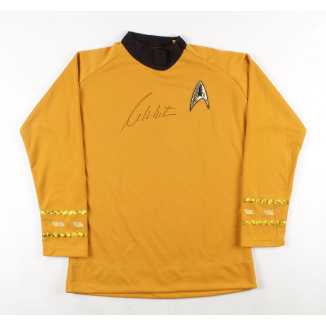 William Shatner Signed "Star Trek" Uniform Shirt (JSA COA) (1 of 1)