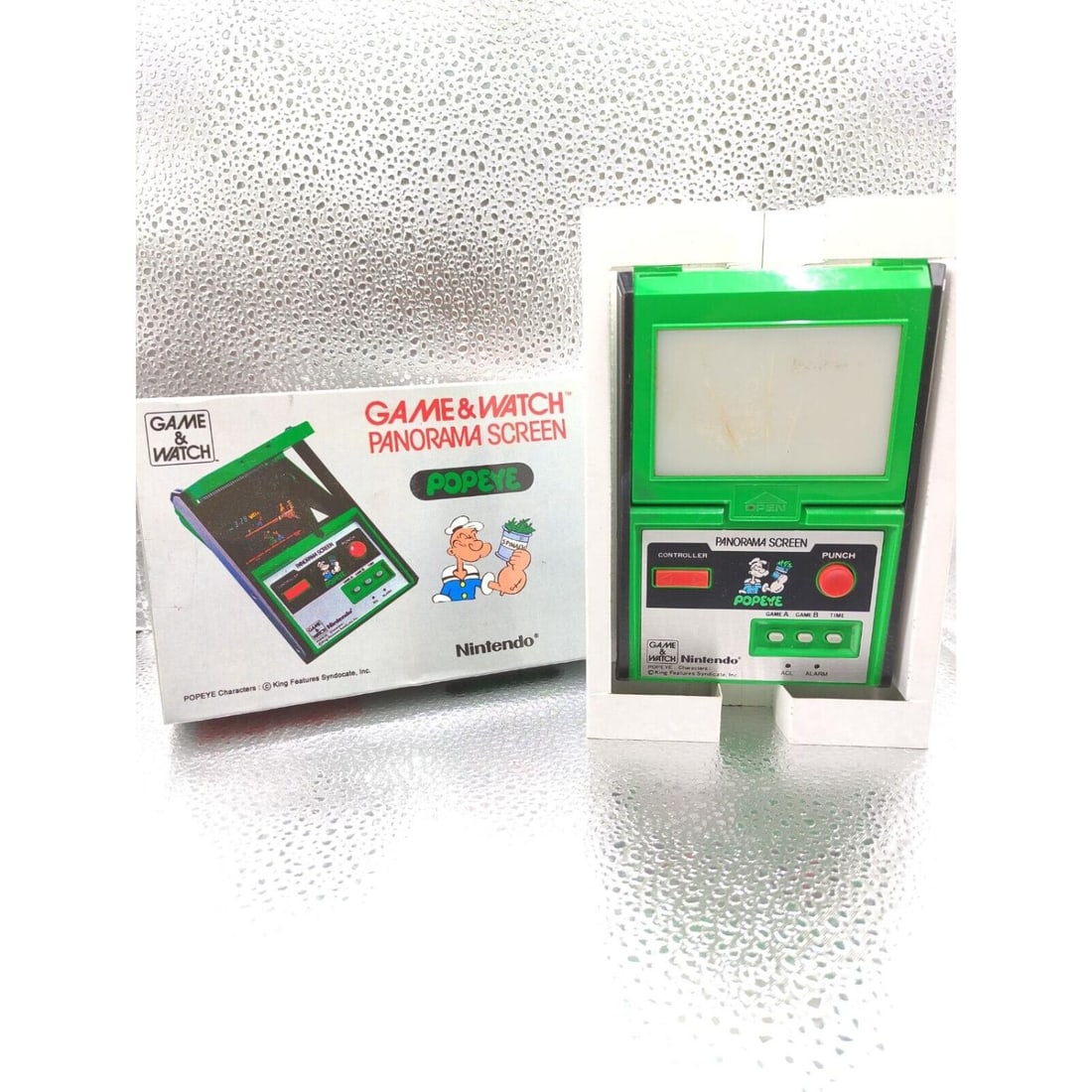 Nintendo Game & Watch Popeye Panorama Vintage Handheld Game Boxed CJ-93 (1 of 1)