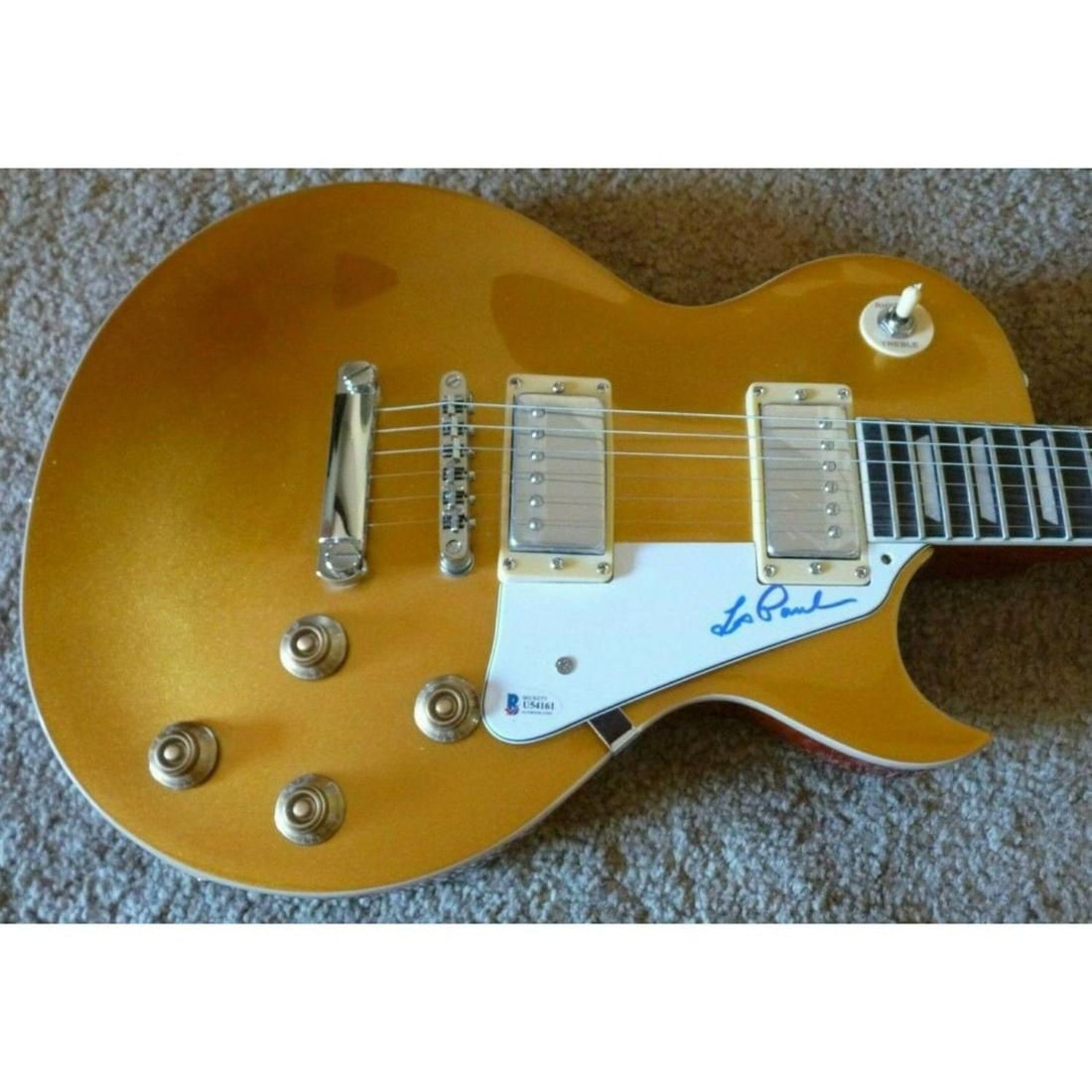Les Paul Signed Autographed Electric Guitar Beckett BAS (1 of 1)