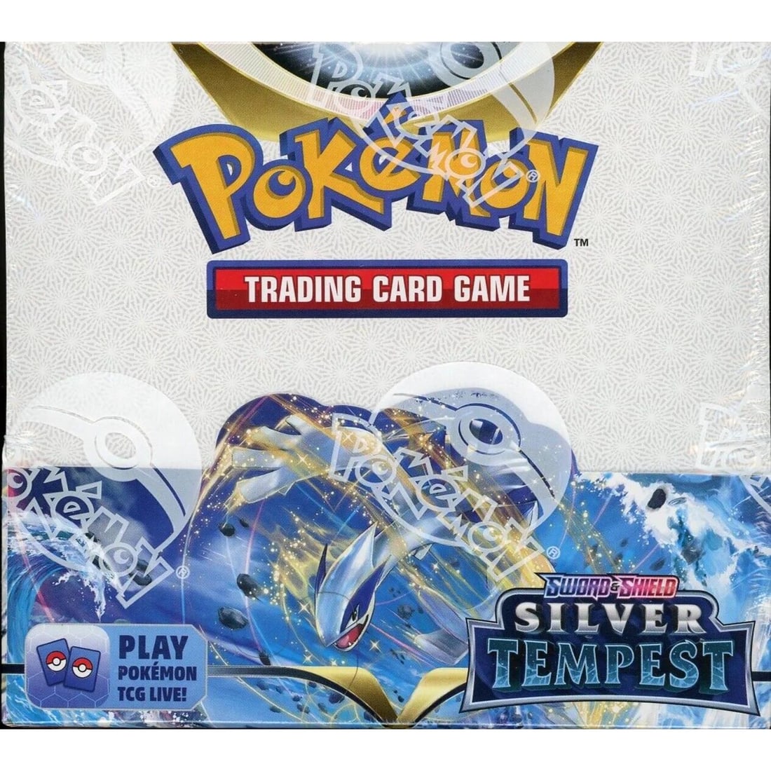 Pokemon TCG Sword & Shield Silver Tempest Factory Sealed Booster Box: Pokemon TCG Sword & Shield Silver Tempest Factory Sealed Booster Box