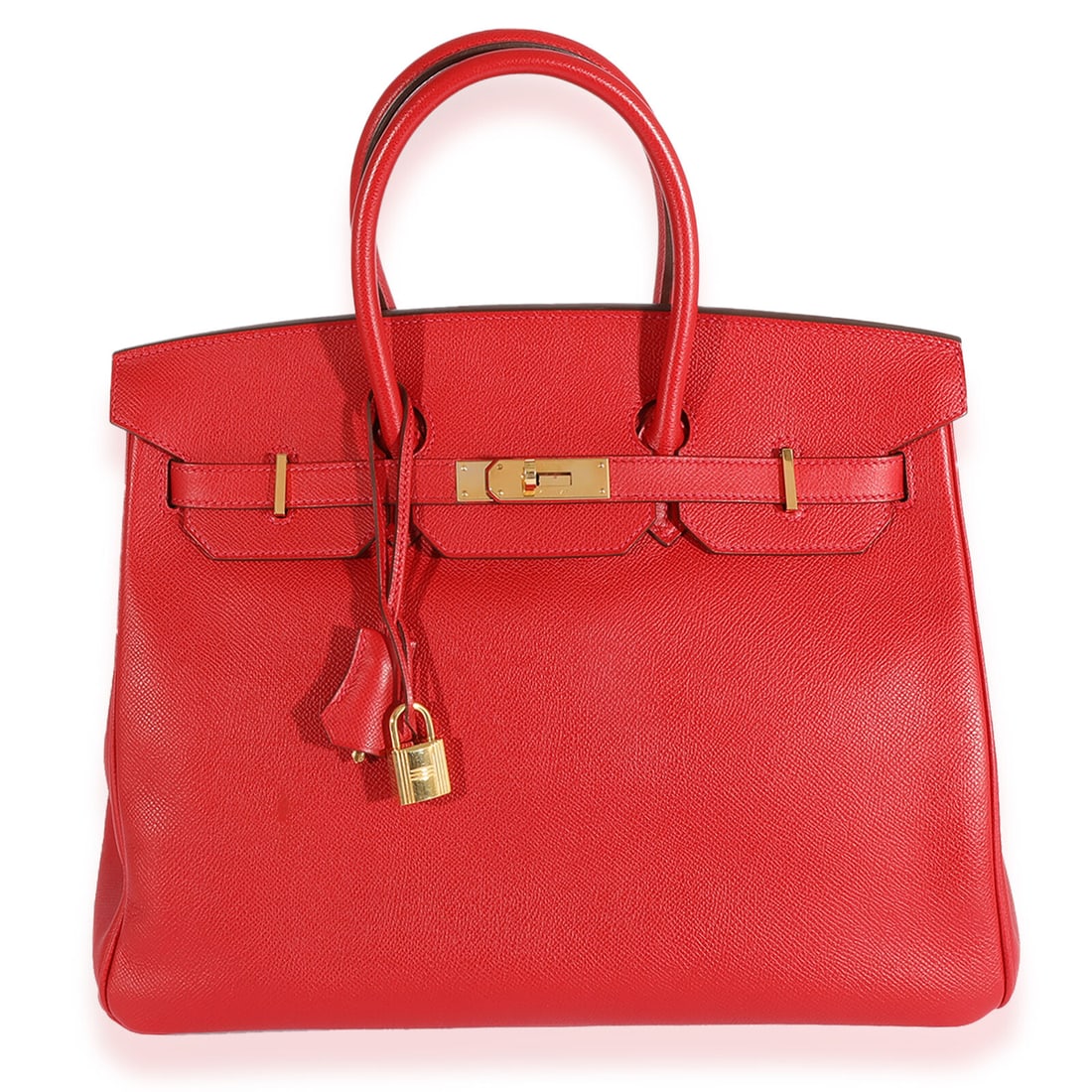 Hermès Rouge Casaque Epsom Birkin 35 GHW (1 of 5)