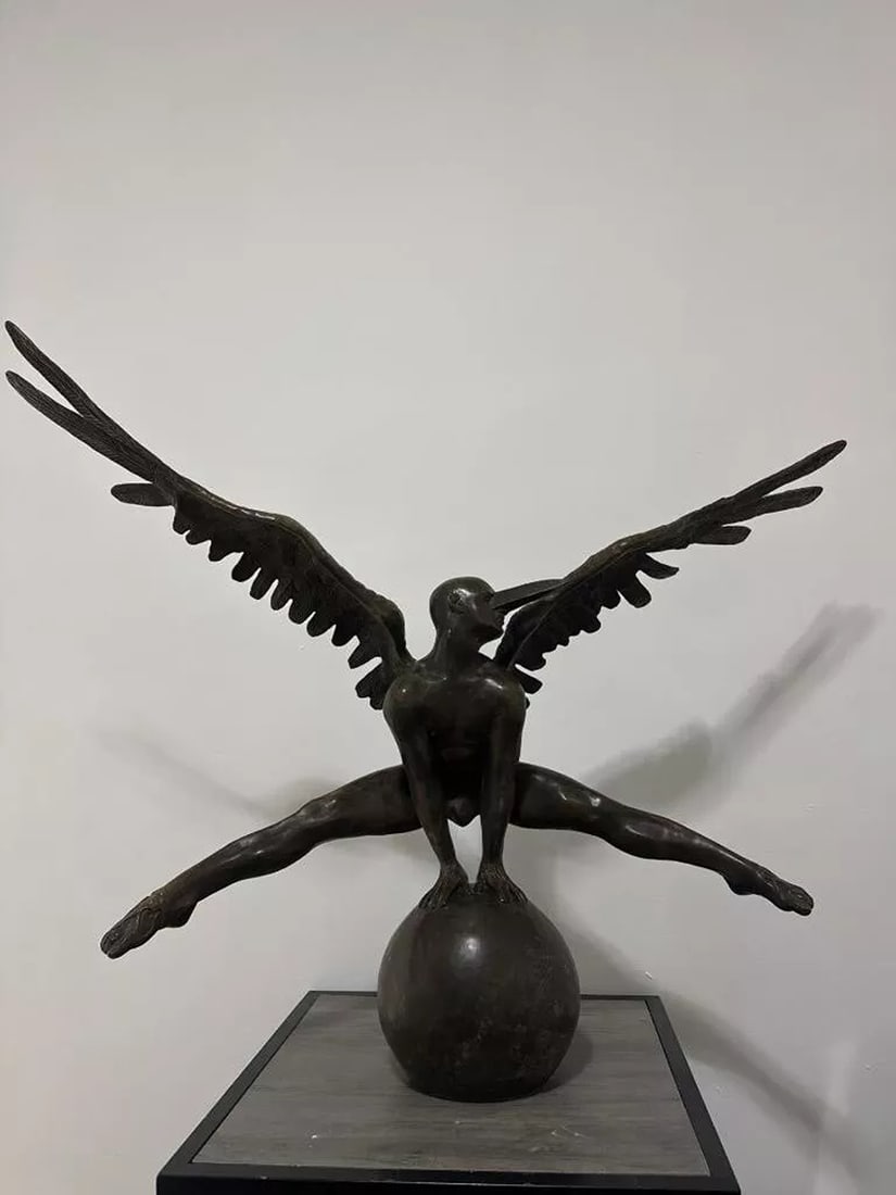 Jorge Marin 40"x48"x16" Bronze Art Sculpture~Signed (1 of 6)