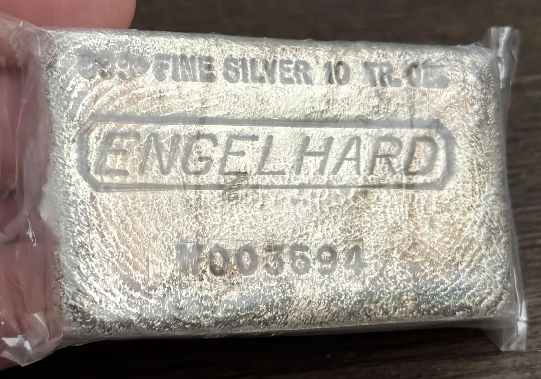 Rare Vintage 10 Oz Engelhard W Serial Crazy Lines And Color W/ Original Plastic (1 of 6)