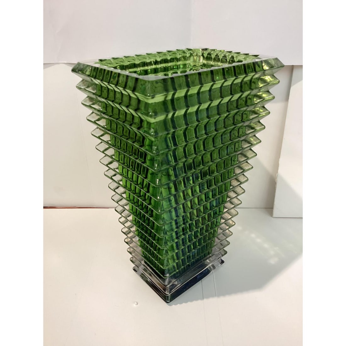 Baccarat style vase H11: Baccarat style vase H11”