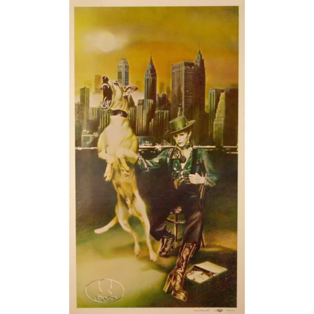 *DAVID**BOWIE* 1974 *Diamond*Dogs* RCA Rare Promo Poster Excellent Condition (1 of 1)