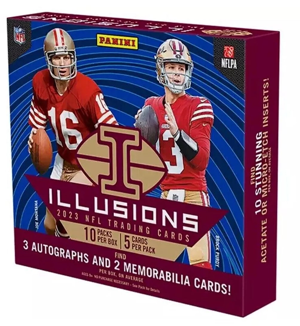 2023 Panini Illusions Football Factory Sealed Hobby Box (1 of 1)