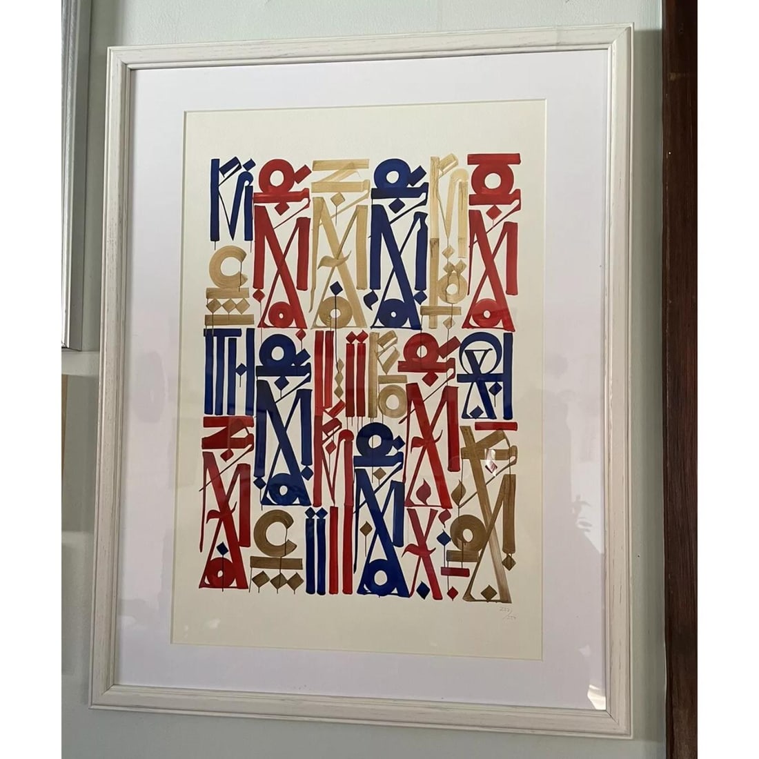 *Retna*Braddock* Tiles print *Swoon* Heliotrope fine art limited edition 2013: *Retna*Braddock* Tiles print *Swoon* Heliotrope fine art limited edition 2013(Size: 19 X 13 INCHES)