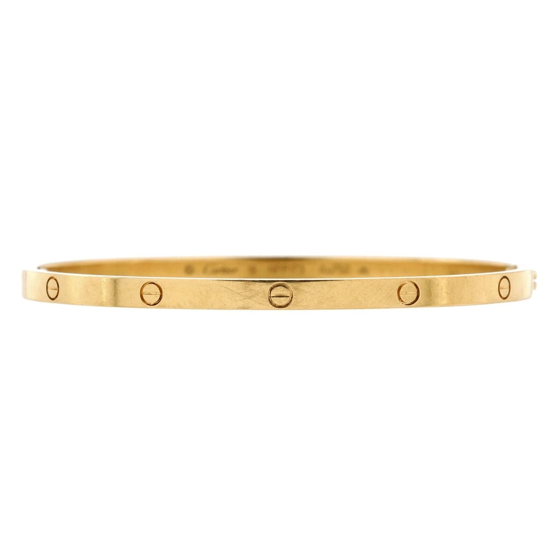 Cartier Love Bracelet 18K Yellow Gold Small (1 of 4)