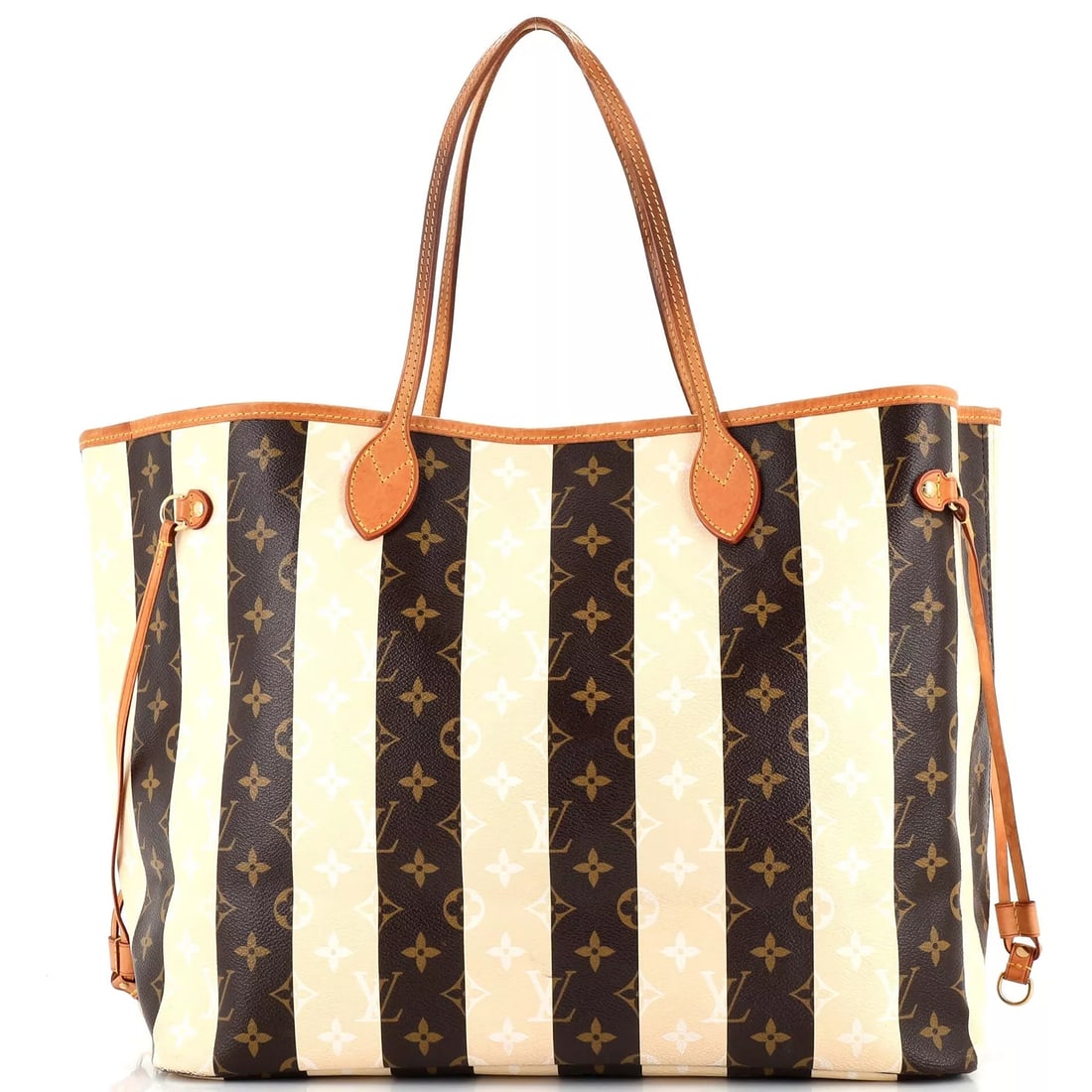 Louis Vuitton Neverfull Tote Limited Edition Monogram Rayures GM (1 of 10)