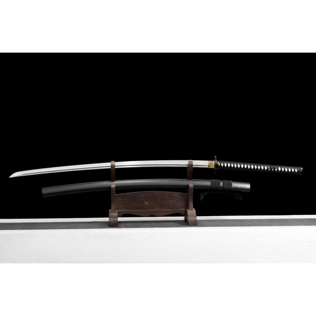51"japanese *nodachi*katana* *Damascus* Folded Steel blade samurai sword full tang (1 of 4)