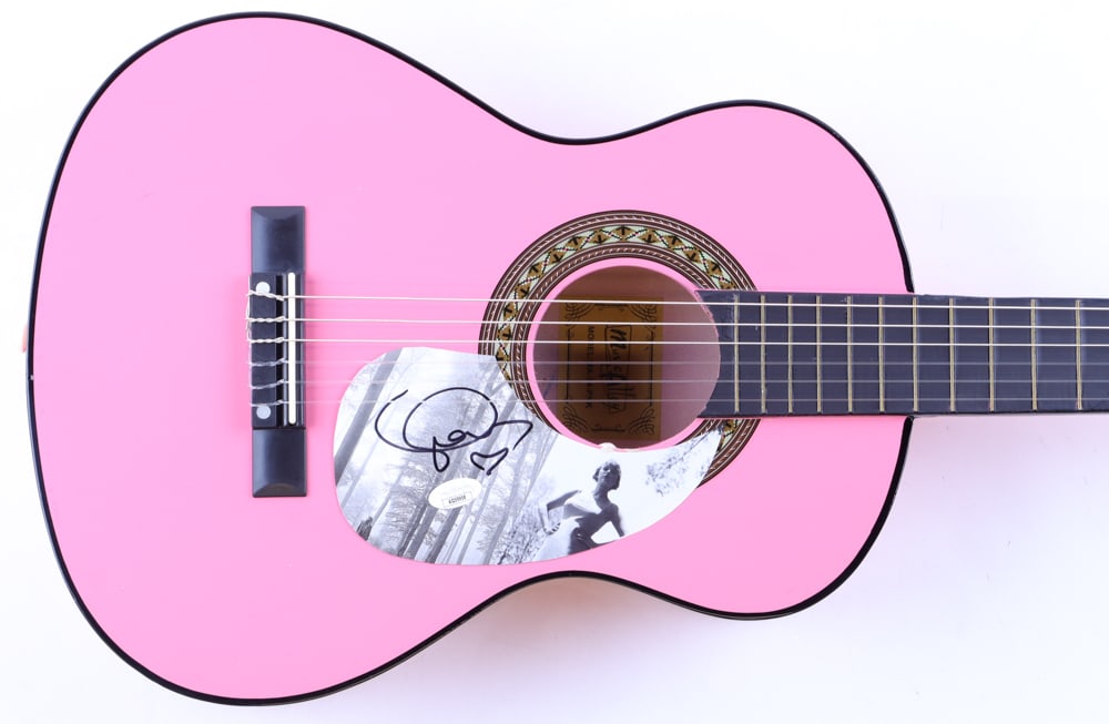 Taylor Swift Signed 38" Acoustic Guitar (JSA): Taylor Swift Signed 38" Acoustic Guitar (JSA)