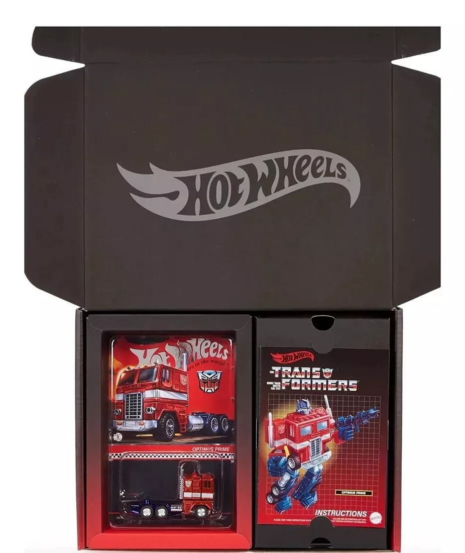 Hot Wheels Transformers Optimus Prime Die-Cast - Generation 1 Edition (1 of 17)