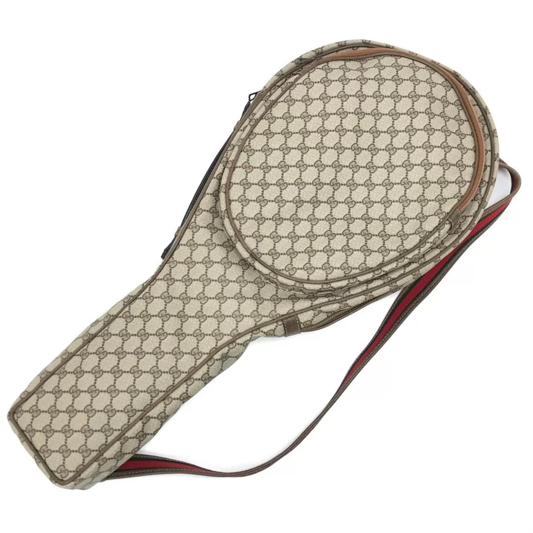 Authentic *Gucci* Vintage *GG*Monogram* Tennis Racket Case (1 of 10)