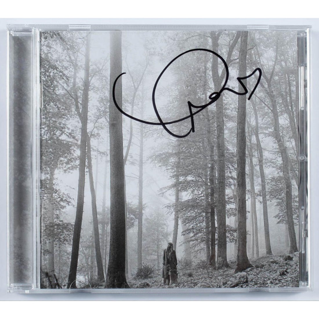 Taylor Swift Signed "Folklore" CD Album Cover (JSA COA) (1 of 1)