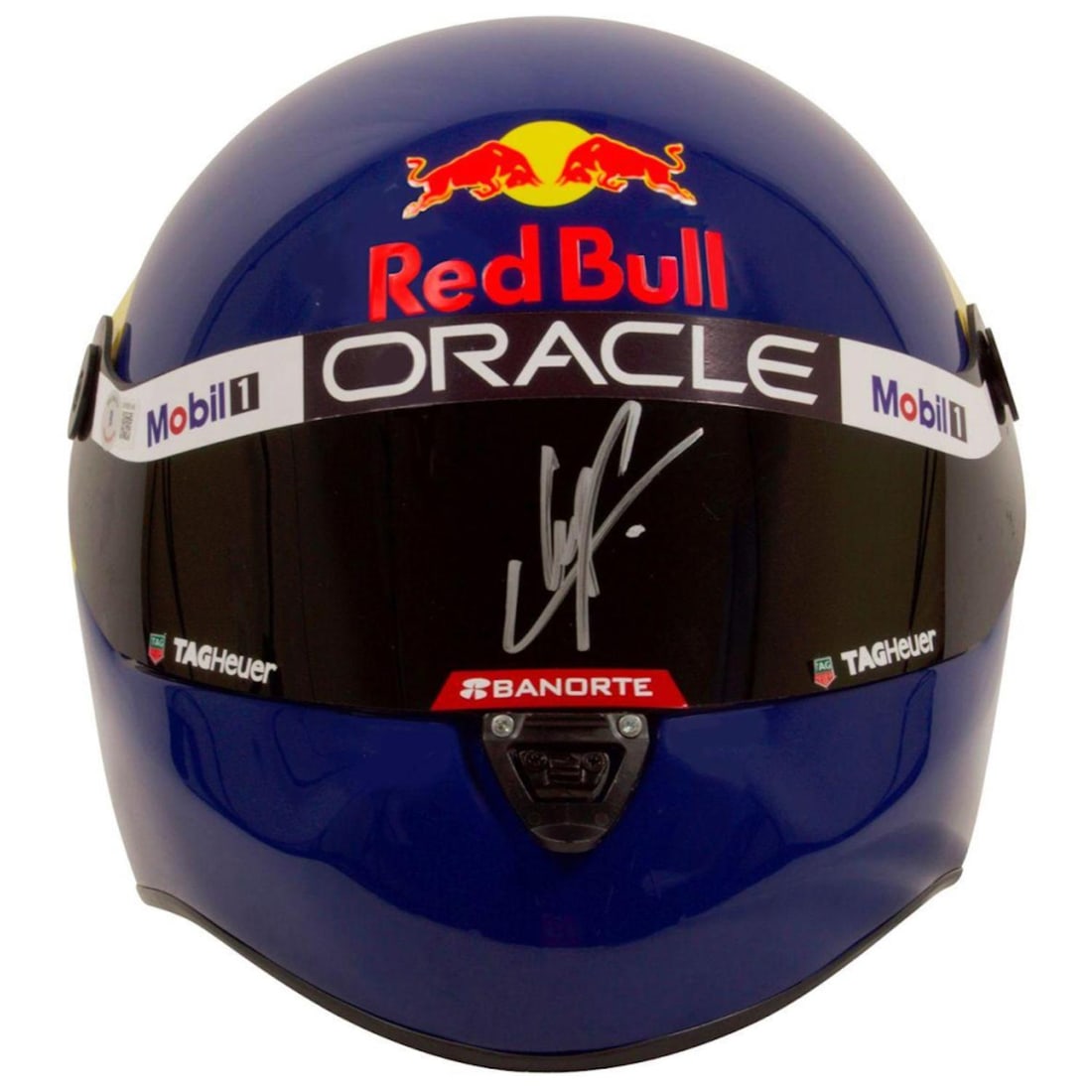 Sergio Perez Signed Full-Size Red Bull Racing Helmet (Beckett) (1 of 2)