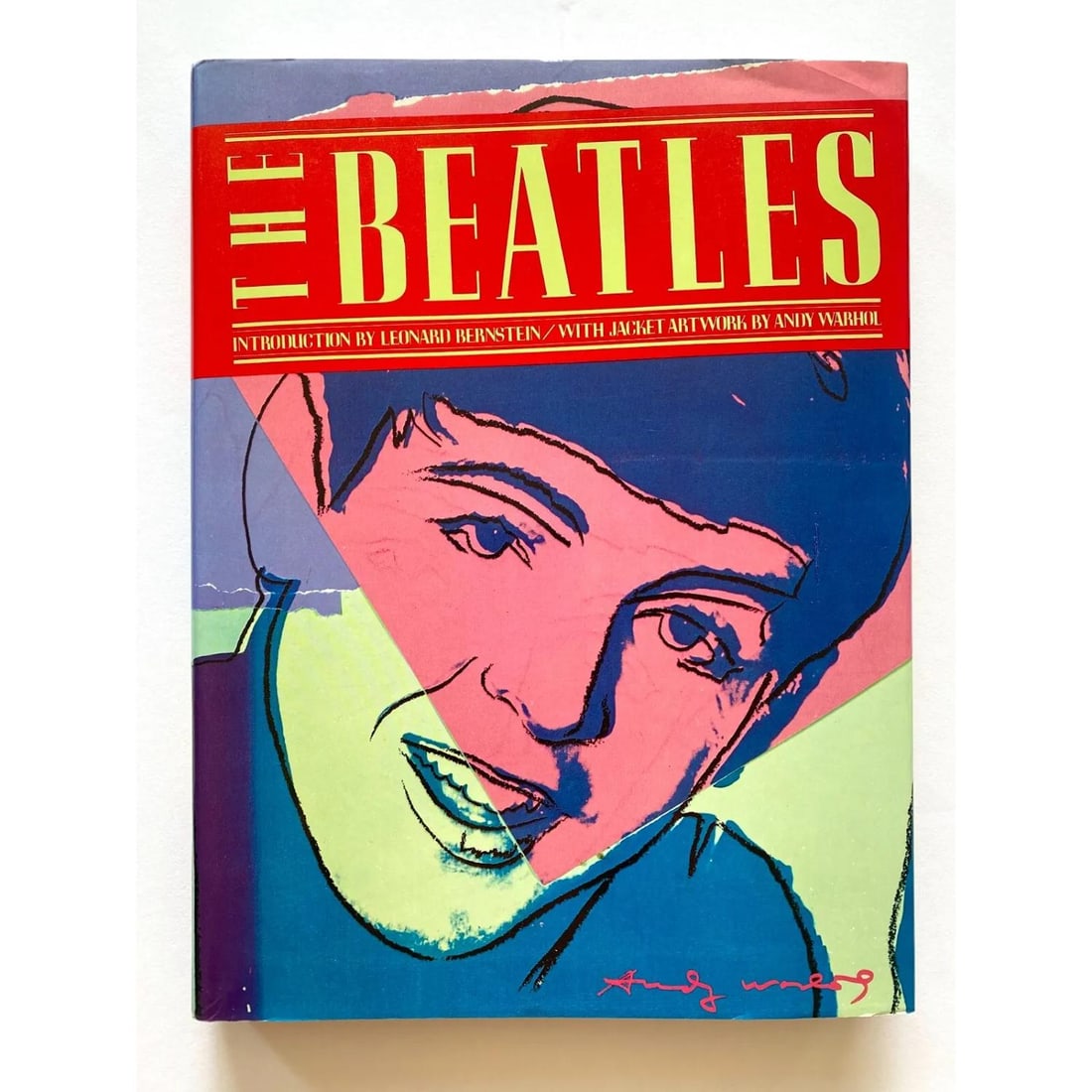 "THE BEATLES" RARE 1ST EDTN 1980 ICONIC WARHOL COVER ART COLLECTORS BOOK - NEW (1 of 12)