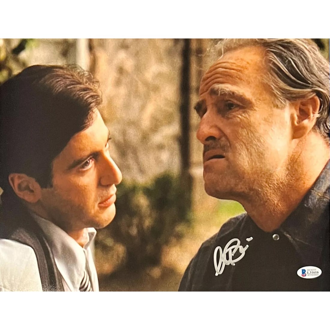 The Godfather Al Pacino Signed 11x14 Photo Beckett Witnessed COA (1 of 1)