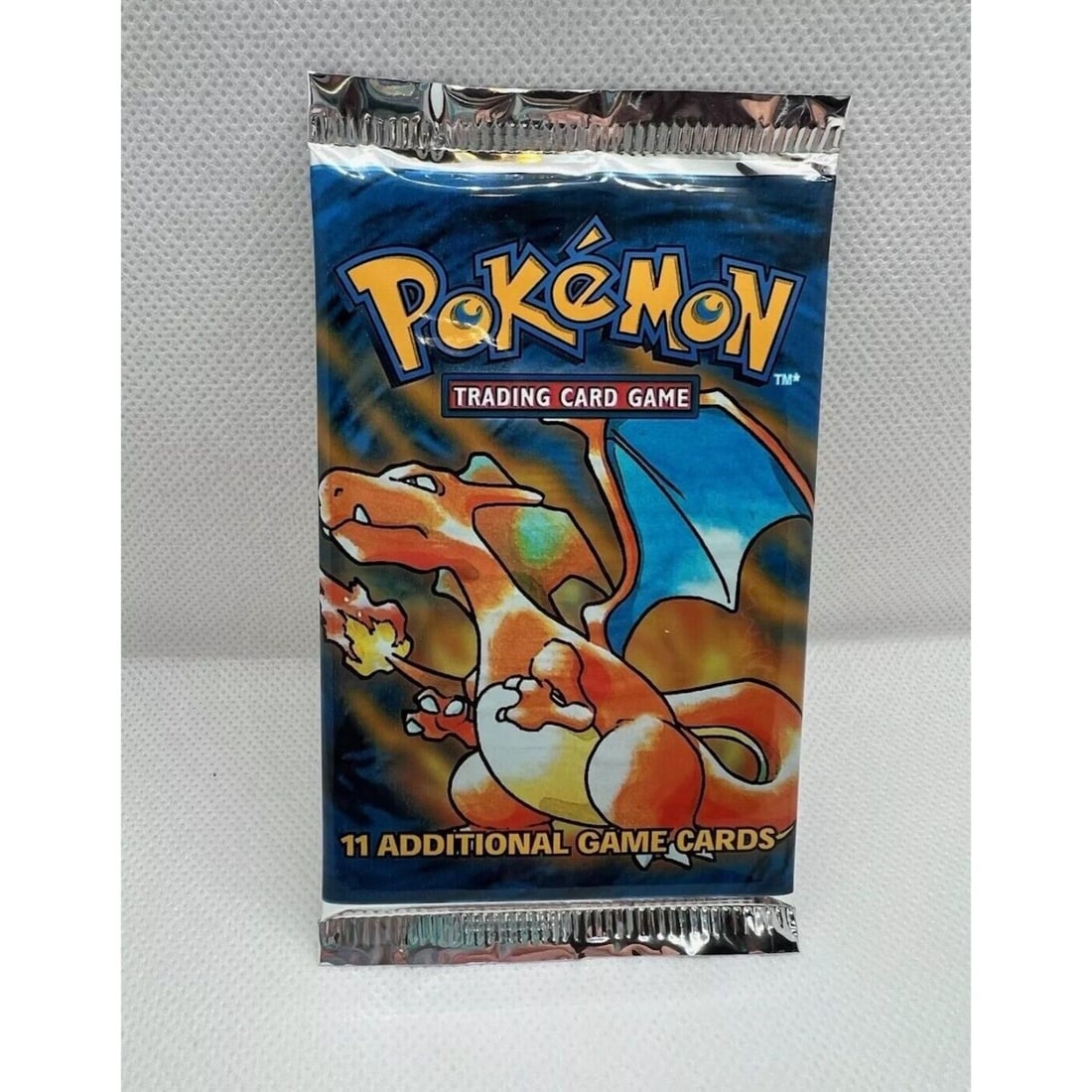 Factory Sealed 1999 WOTC Pokemon TCG BASE SET Booster Pack Charizard Authentic (1 of 2)