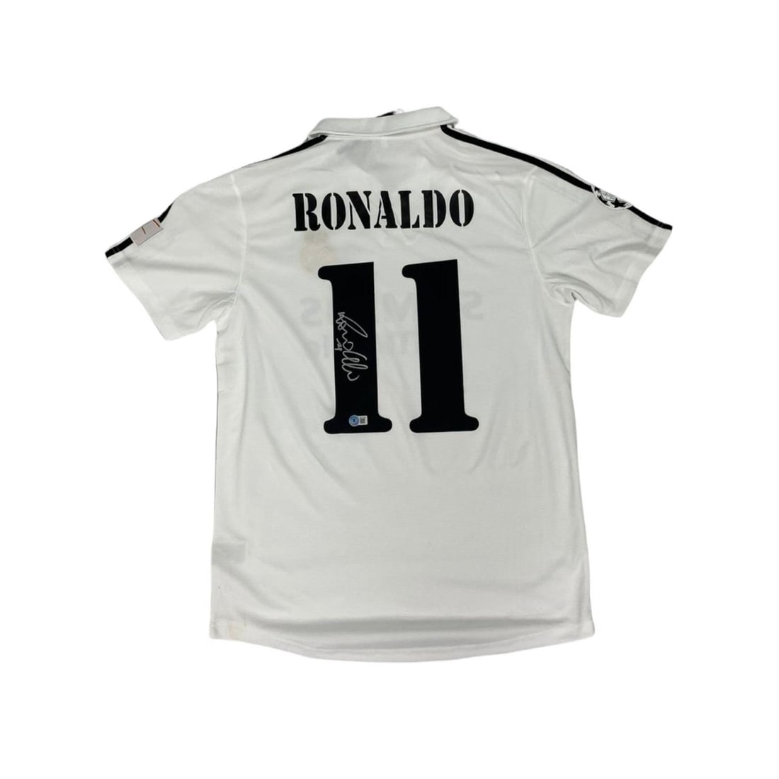 Ronaldo Nazario Signed Real Madrid Jersey (BAS COA) (1 of 2)