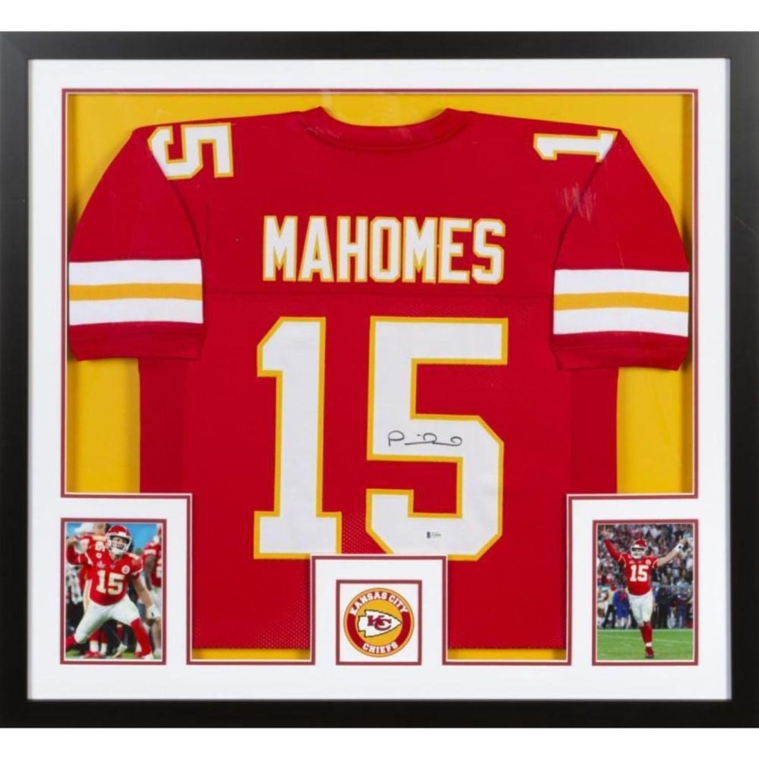 PATRICK MAHOMES KANSAS CITY CHIEFS SIGNED JERSEY JSA COA (1 of 1)