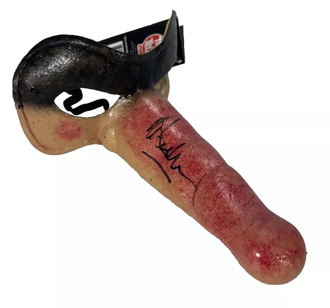 Malcolm McDowell Signed Autograph A Clockwork Orange Alex Droog Mask BECKETT COA (1 of 3)