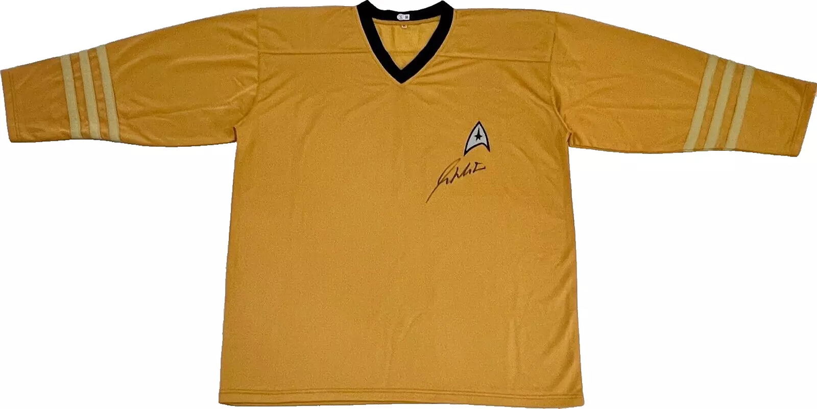 William Shatner Signed Star Trek Captain Kirk Classic Shirt Beckett BAS Witness (1 of 4)