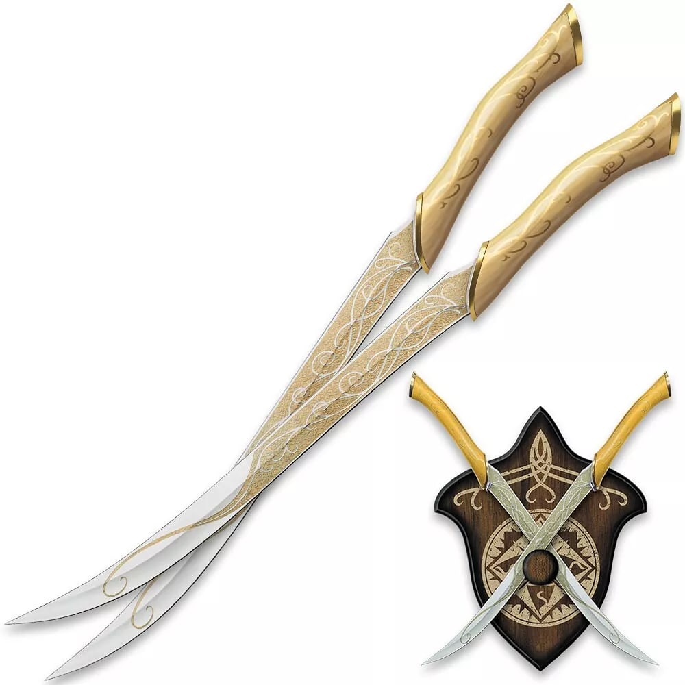 Officially Licensed Lord of the Rings Legolas Greenleaf Knives Set (1 of 7)