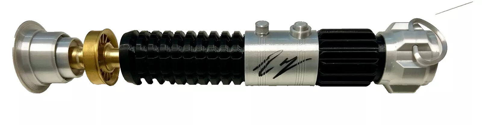 Ewan McGregor Signed OBI-WAN Kenobi Hilt Lightsaber Star Wars Beckett Witnessed (1 of 12)