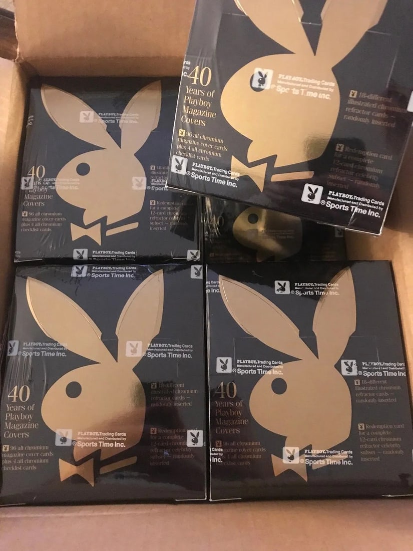 1995 Playboy Chromium Cover Edition 1 Factory Sealed X4 BOX LOT!: Character: Donald,Year Manufactured: 1995