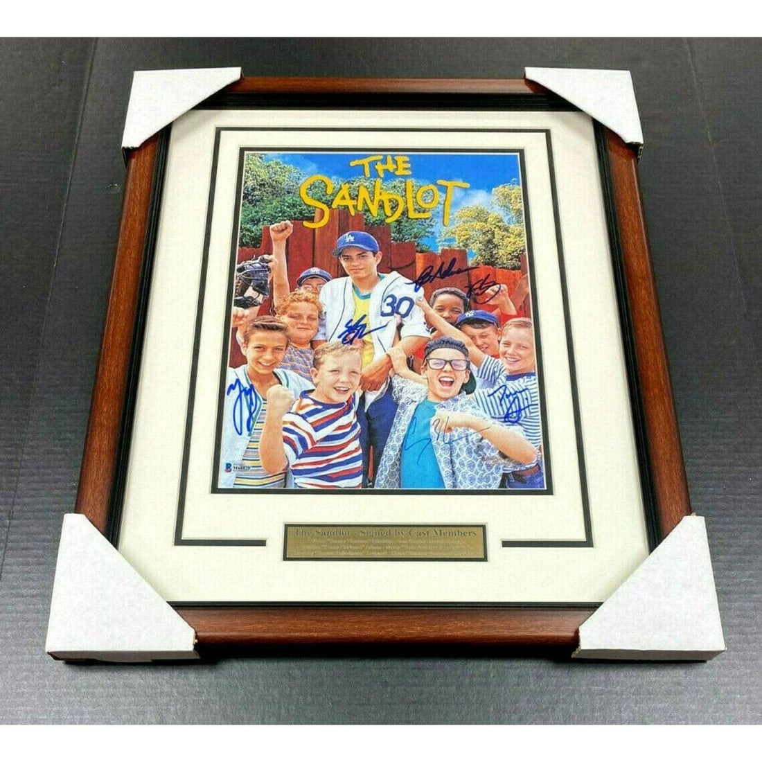 THE SANDLOT MOVIE 11X14 FRAMED PHOTO AUTOGRAPHED SIGNED (1 of 1)