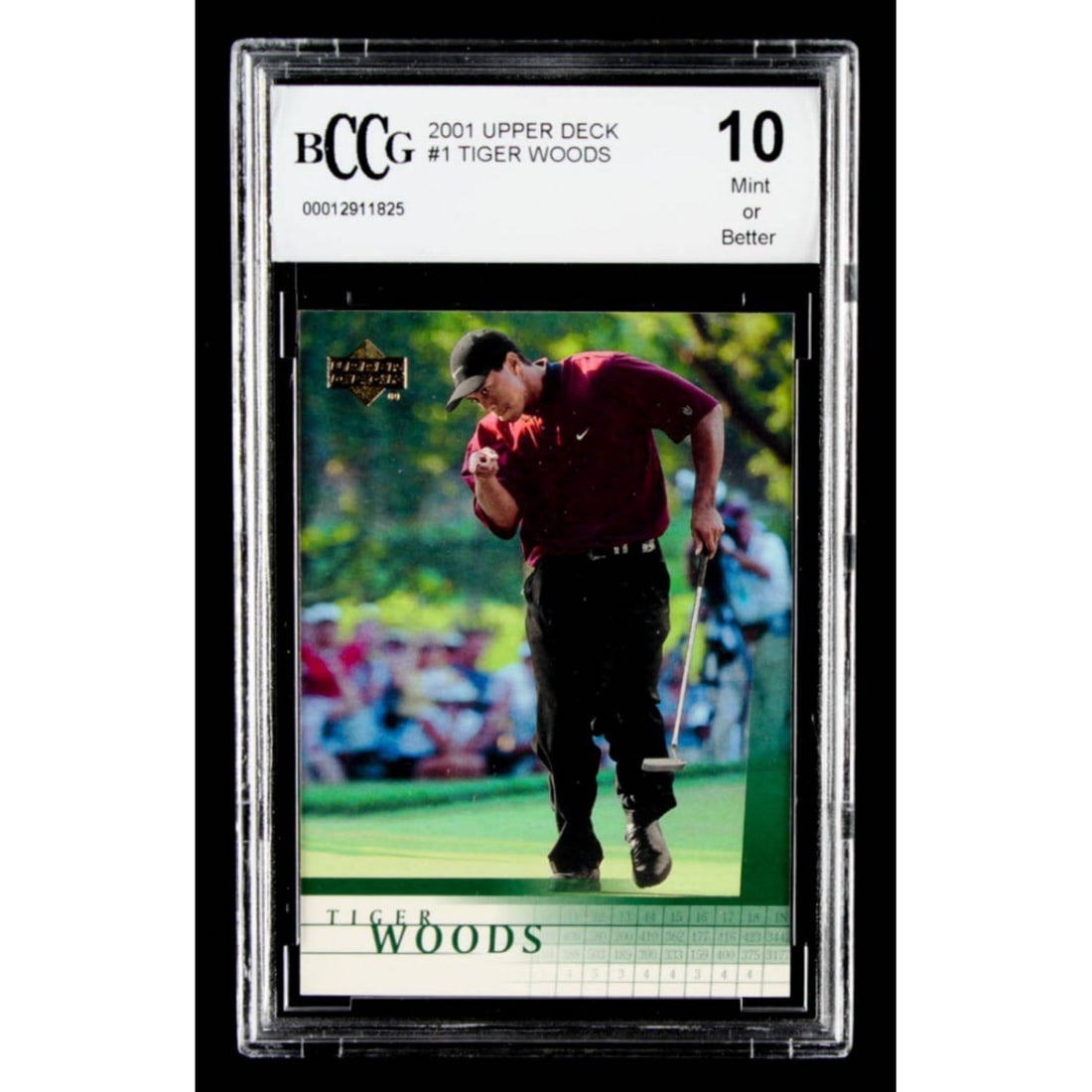 Tiger Woods 2001 Upper Deck #1 RC (BCCG 10) (1 of 1)